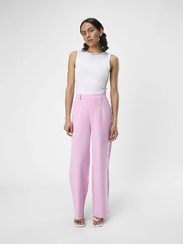 Lissey Wide Leg Pants (Pastel Lavender)