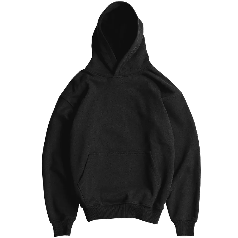 Luxury Blank Hood - Black