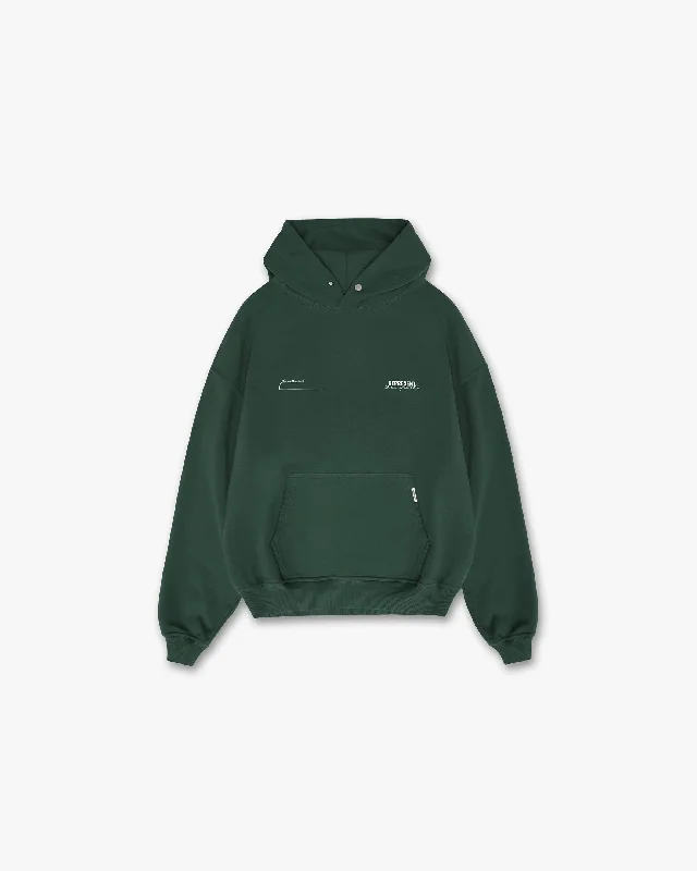 Patron Of The Club Hoodie - Forest Green