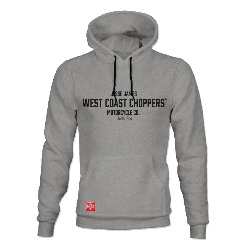 WCC AUSTIN HOODY - HEATHER GREY