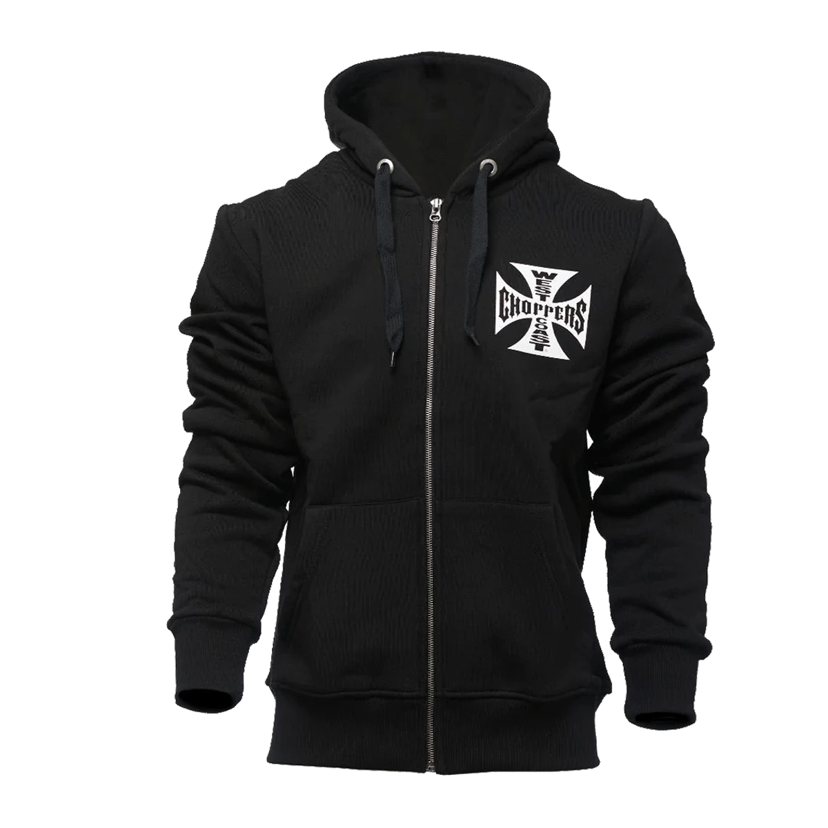 WEST COAST CHOPPERS OG CLASSIC HOODY ZIP - Black