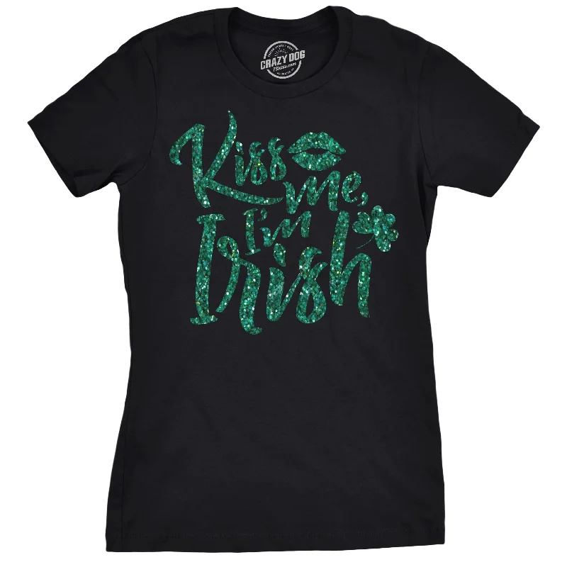 Kiss Me I'm Irish Women's T Shirt