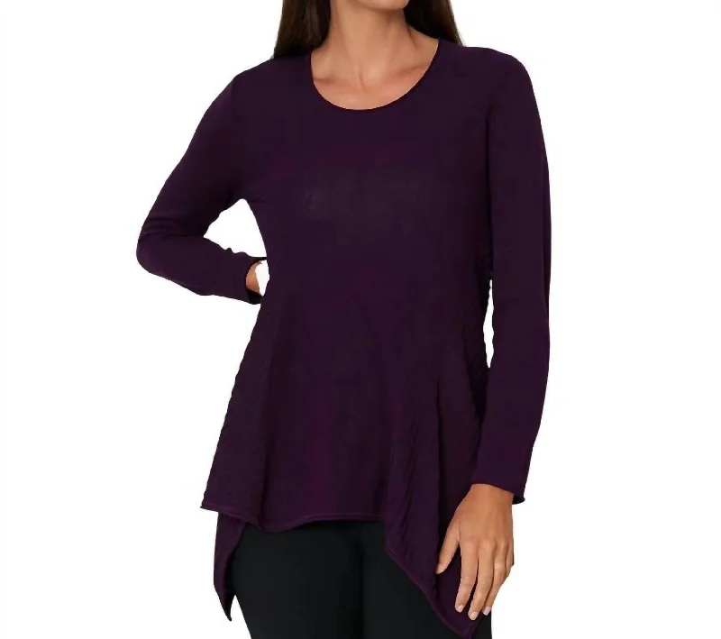 Just Right Sweater In Amethyst