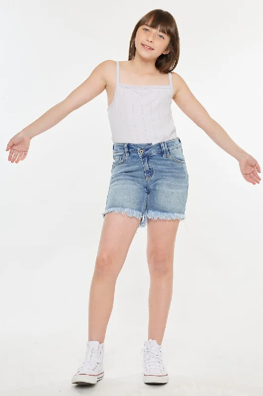 Dora High Rise Kid Shorts