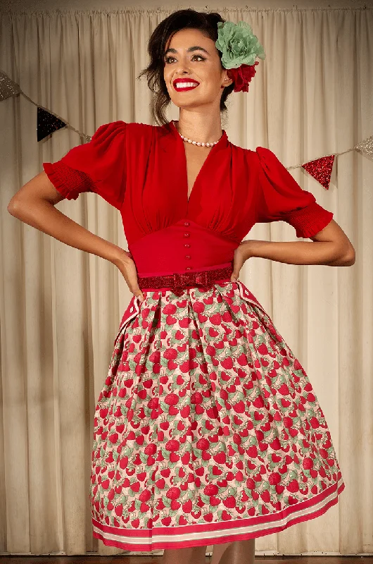 Miss Strawberry Pageant Skirt